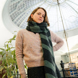 Maud Lambswool Cashmere V-neck Sweater in Pink