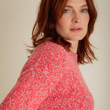 Brook Sweater Textured Lambswool Pink