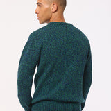 Hadham Lambswool Sweater Jade Marl