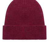 Lambswool Beanie Raspberry Pink