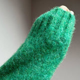 Lenzie Brushed Wool Cardigan Bright Green
