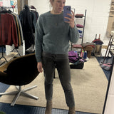 Leslie Brushed Wool Sweater Sea Green