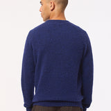 Lunan Brushed Wool Sweater Navy Ink