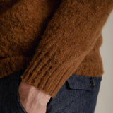 Lunan Brushed Wool Sweater Nutmeg