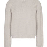 Lune Moss Stitch Lambswool Sweater Putty