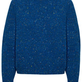 Maud Lambswool Cashmere Sweater in Blue