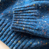 Maud Lambswool Cashmere Sweater in Blue