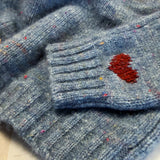 Willow Alpaca Merino Wool Sweater Blue