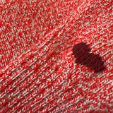 Ash Lambswool Sweater Poppy Red Marl