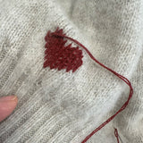 Lenzie Brushed Wool Cardigan Putty Melange