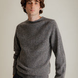 Nethan Wool Nep Sweater Grey