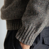 Nethan Wool Nep Sweater Grey