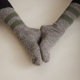 Salpaka Merino Wool Alpaca Marl Socks Charcoal