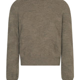Soar Merino Wool Textured Stitch Sweater Fawn - Preorder