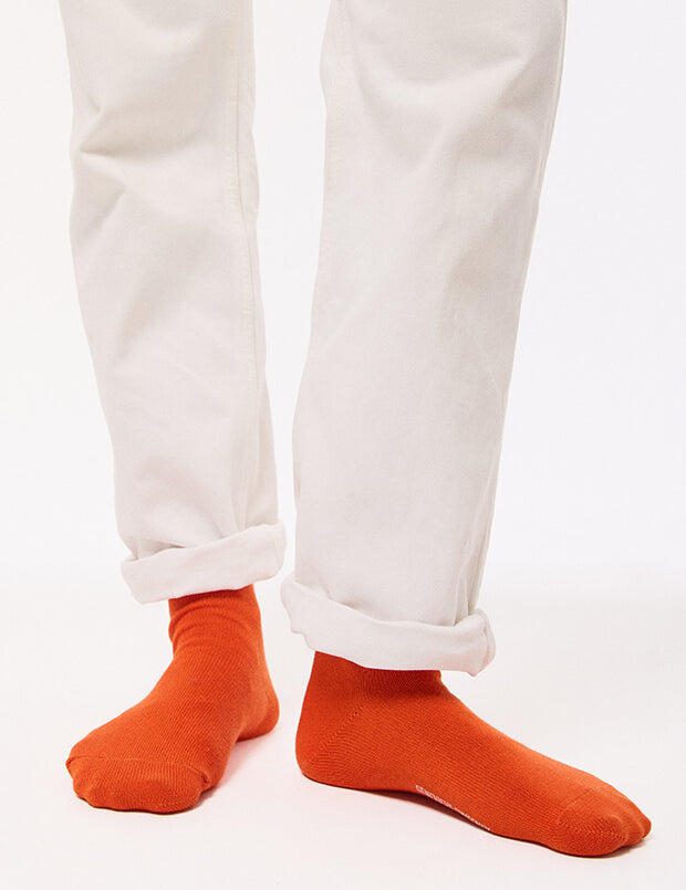 Sotto Organic Cotton Sock Orange
