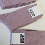 Sotto Organic Cotton Sock Soft Pink Melange