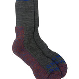 GS Merino Wool Walking Sock Grey Blue