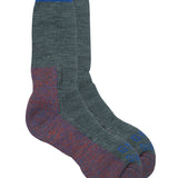 GS Merino Wool Walking Sock Grey Blue