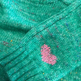 Willow Alpaca Merino Wool Sweater Bright Green