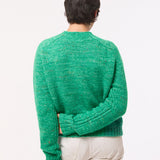Willow Alpaca Merino Wool Sweater Bright Green