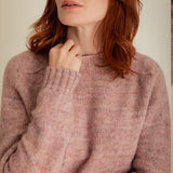 Willow Alpaca Merino Wool Sweater Pink