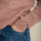 Willow Alpaca Merino Wool Sweater Pink